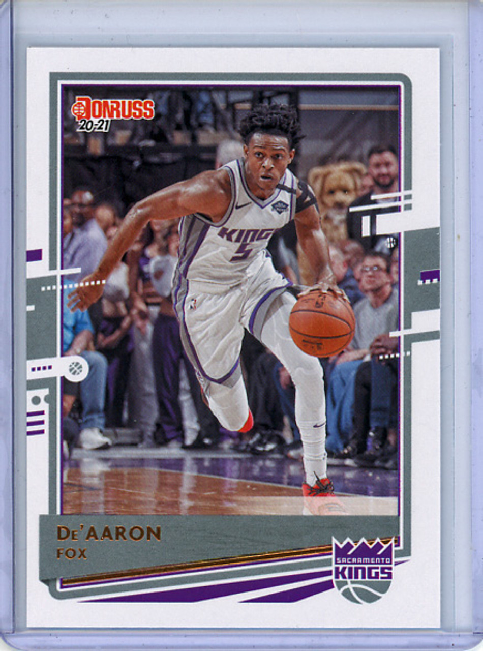 De'Aaron Fox 2020-21 Donruss #58