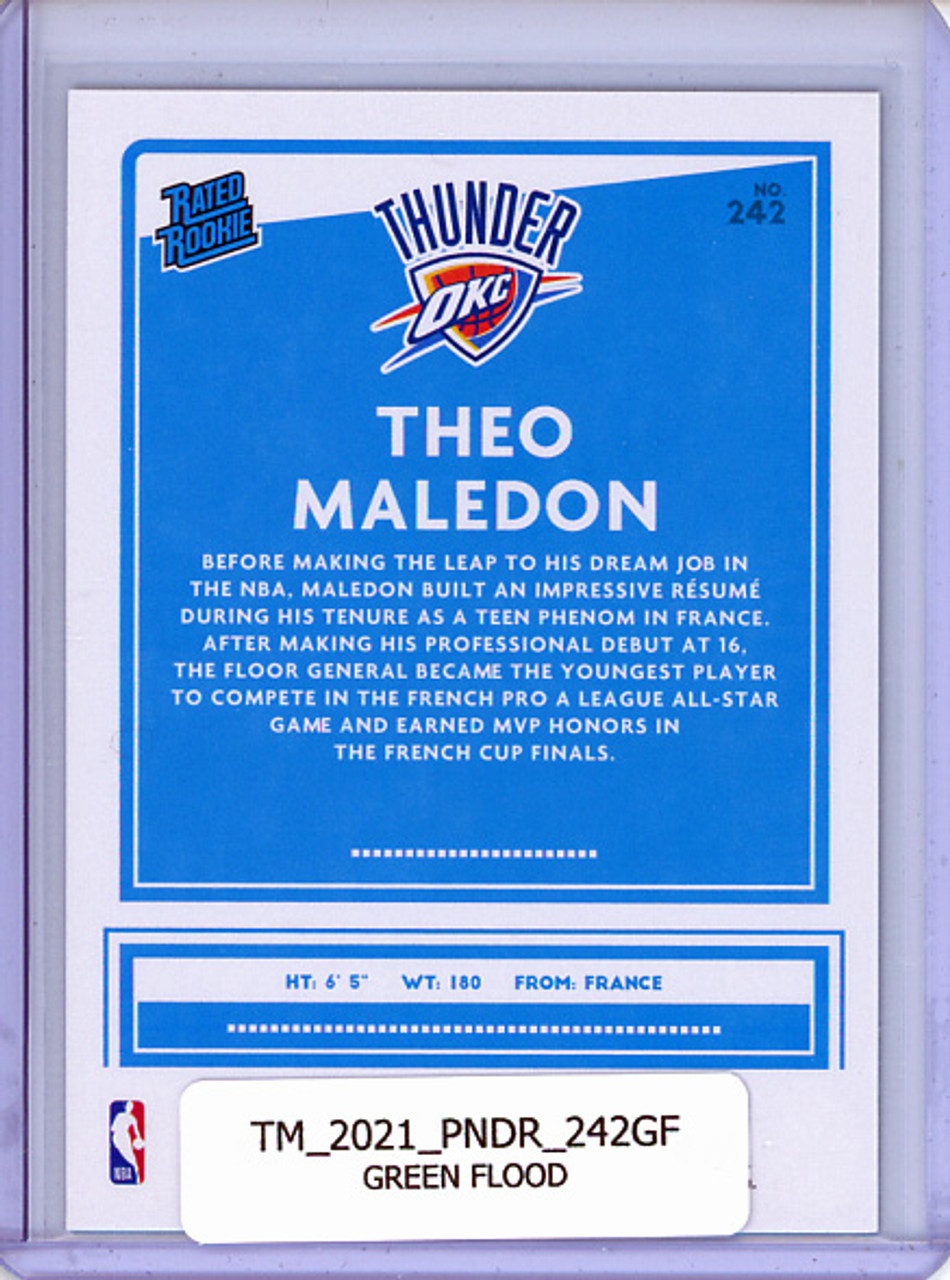 Theo Maledon 2020-21 Donruss #242 Green Flood