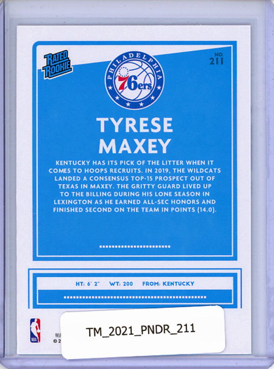 Tyrese Maxey 2020-21 Donruss #211
