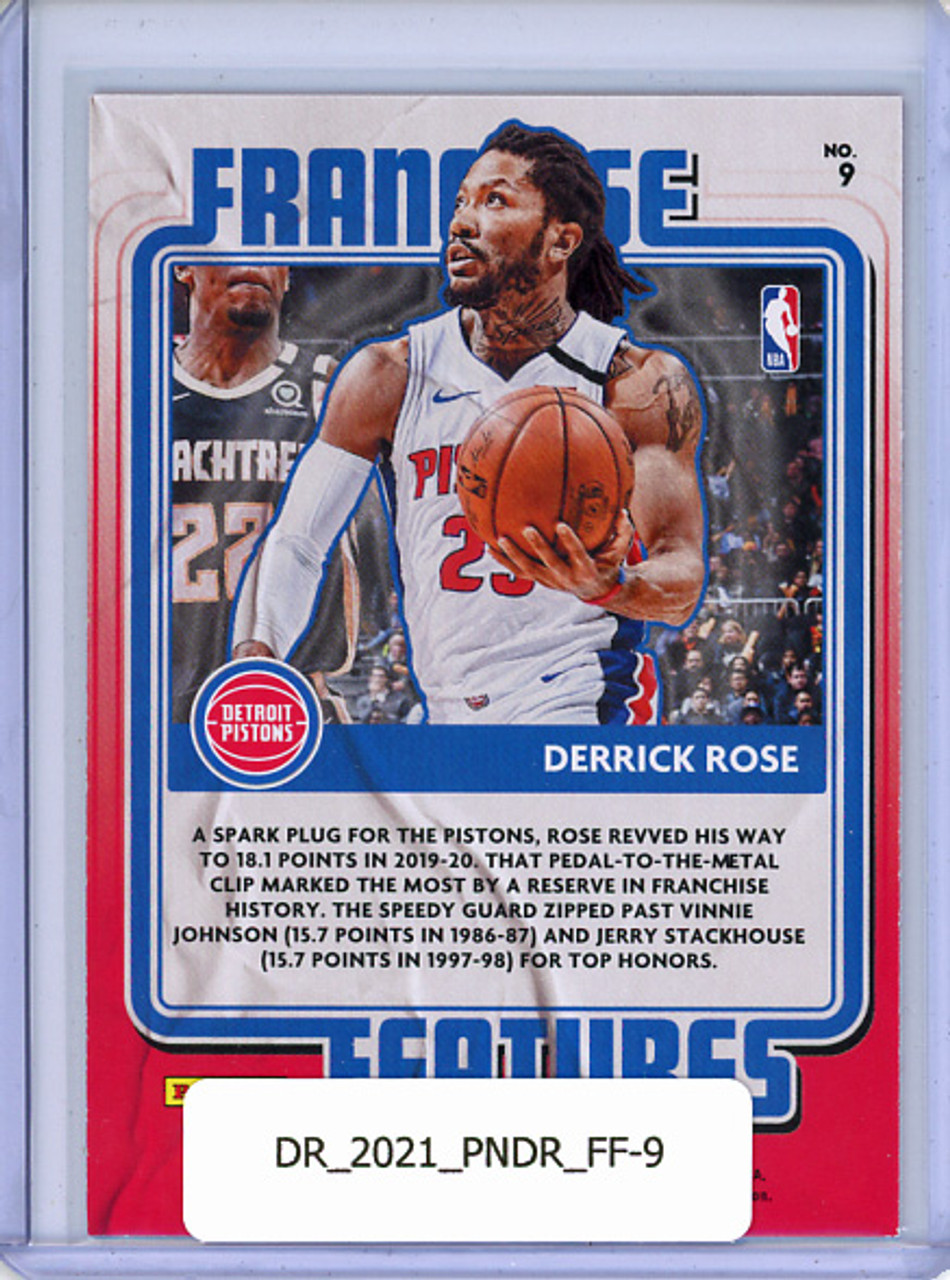 Derrick Rose 2020-21 Donruss, Franchise Features #9