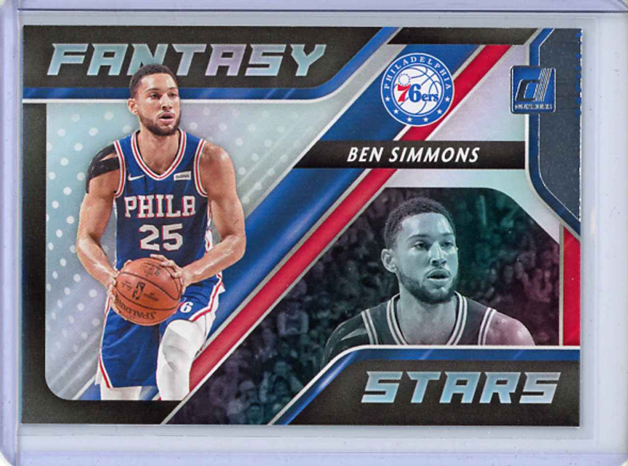 Ben Simmons 2020-21 Donruss, Fantasy Stars #4