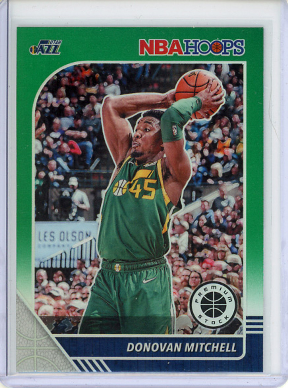 Donovan Mitchell 2019-20 Hoops Premium Stock #185 Green