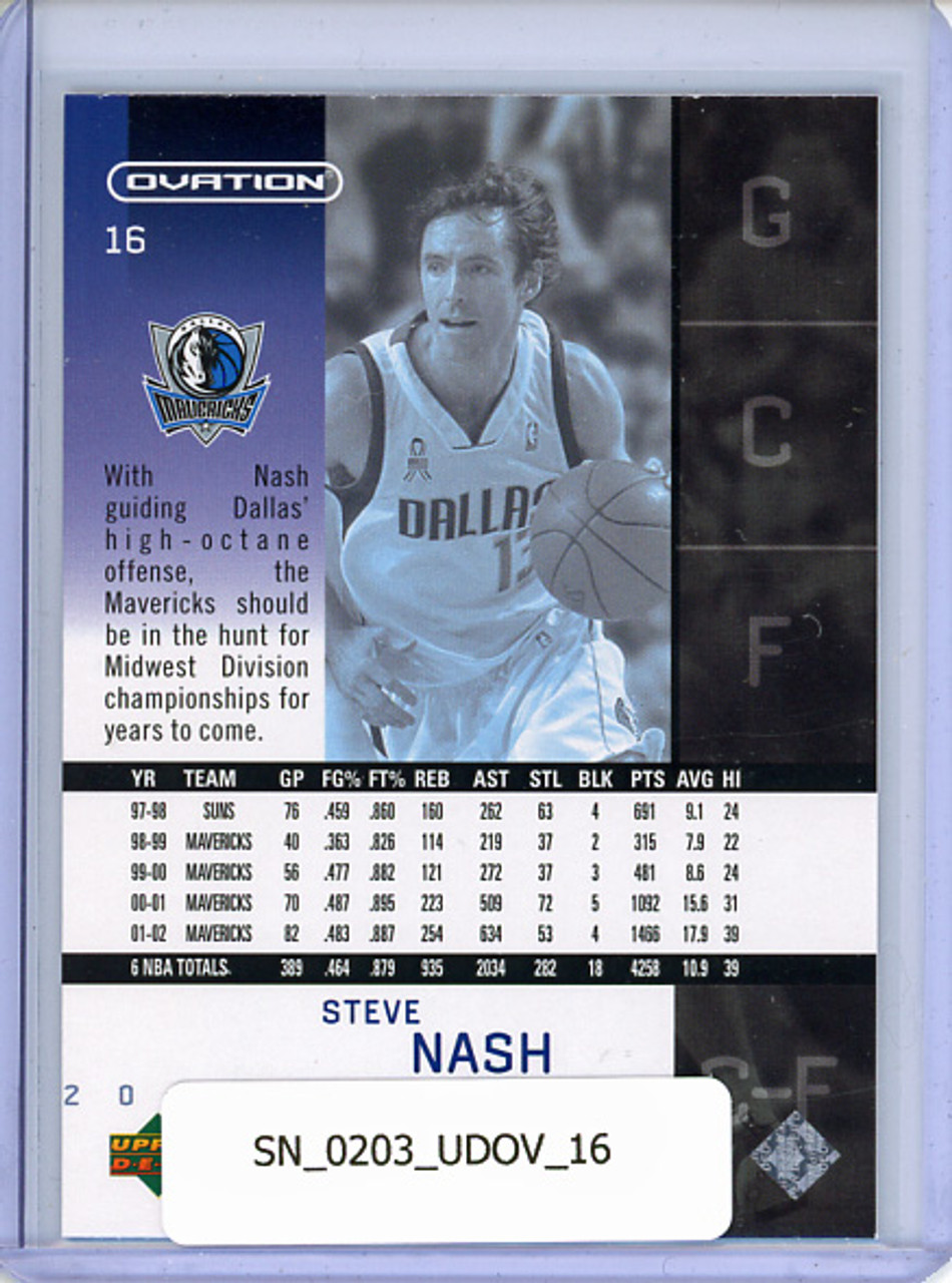 Steve Nash 2002-03 Ovation #16