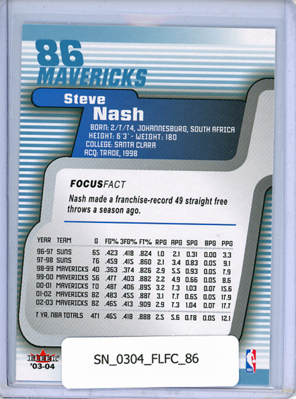 Steve Nash 2003-04 Focus #86