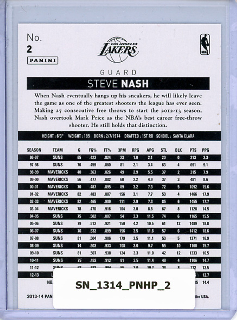 Steve Nash 2013-14 Hoops #2