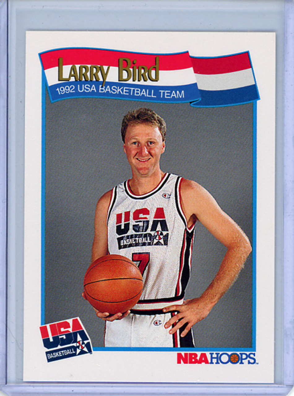 Larry Bird 1991-92 Hoops #576 USA