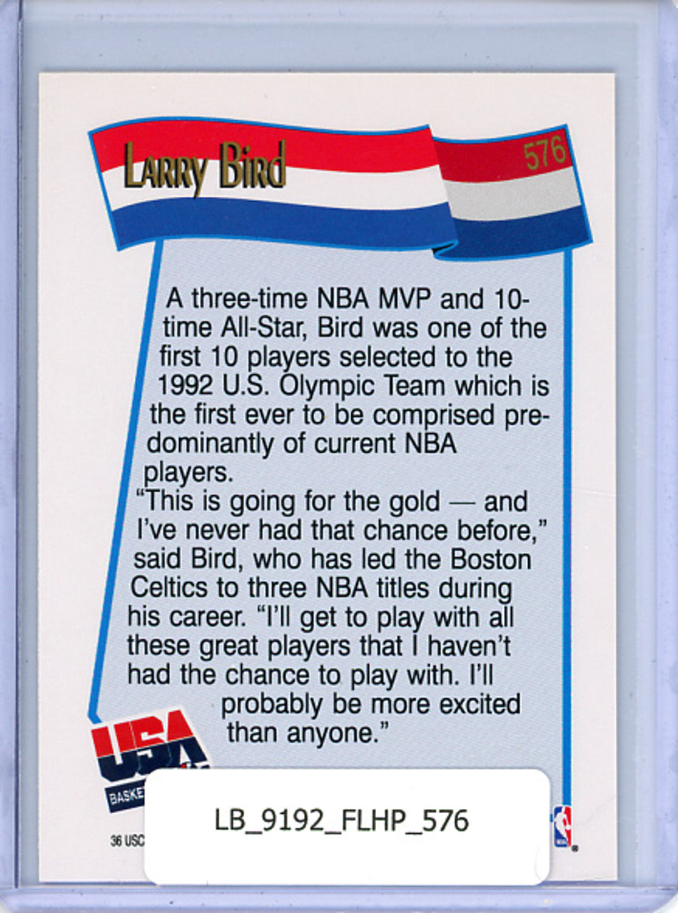 Larry Bird 1991-92 Hoops #576 USA