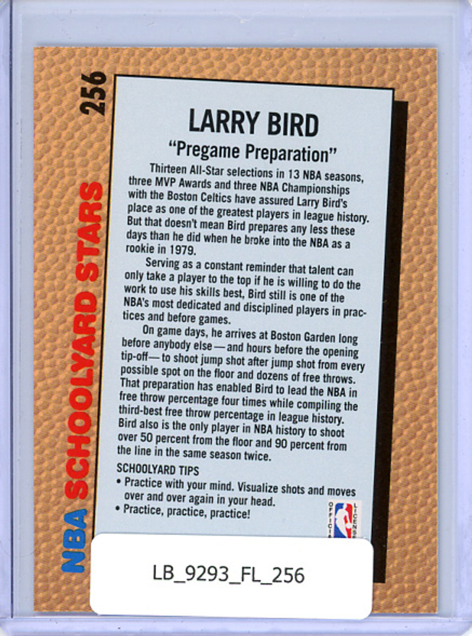 Larry Bird 1992-93 Fleer #256 Schoolyard Stars