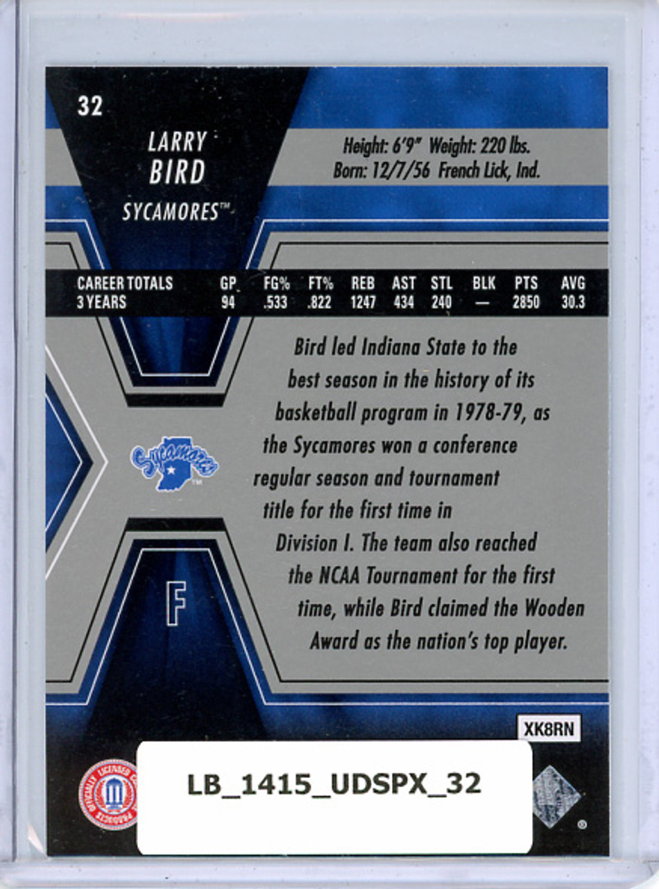 Larry Bird 2014-15 SPx #32