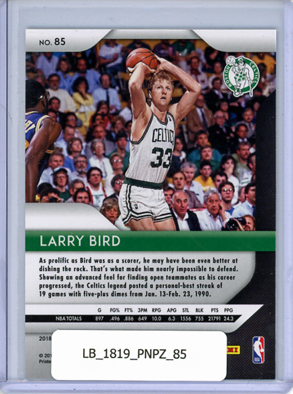 Larry Bird 2018-19 Prizm #85
