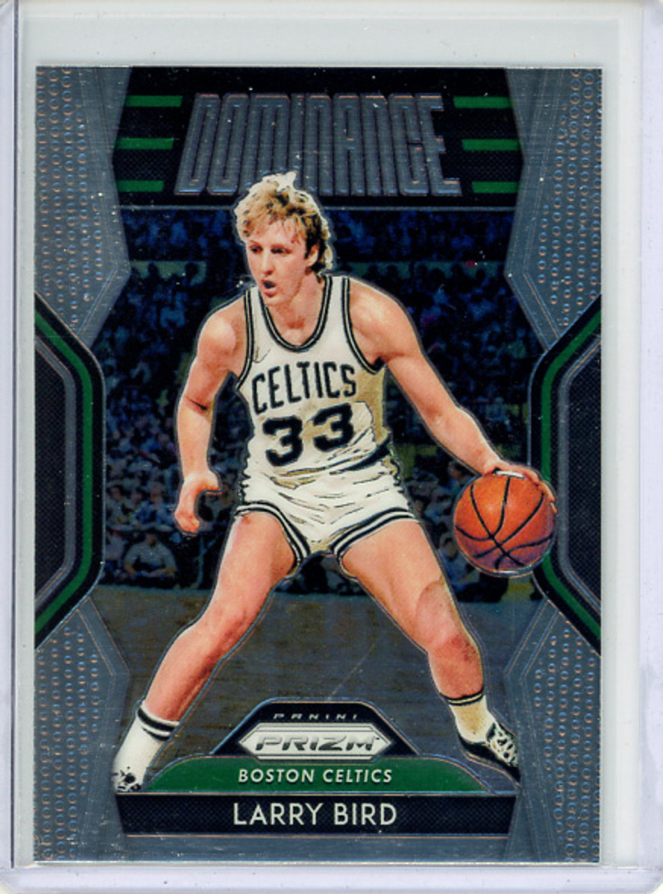 Larry Bird 2018-19 Prizm, Dominators #16