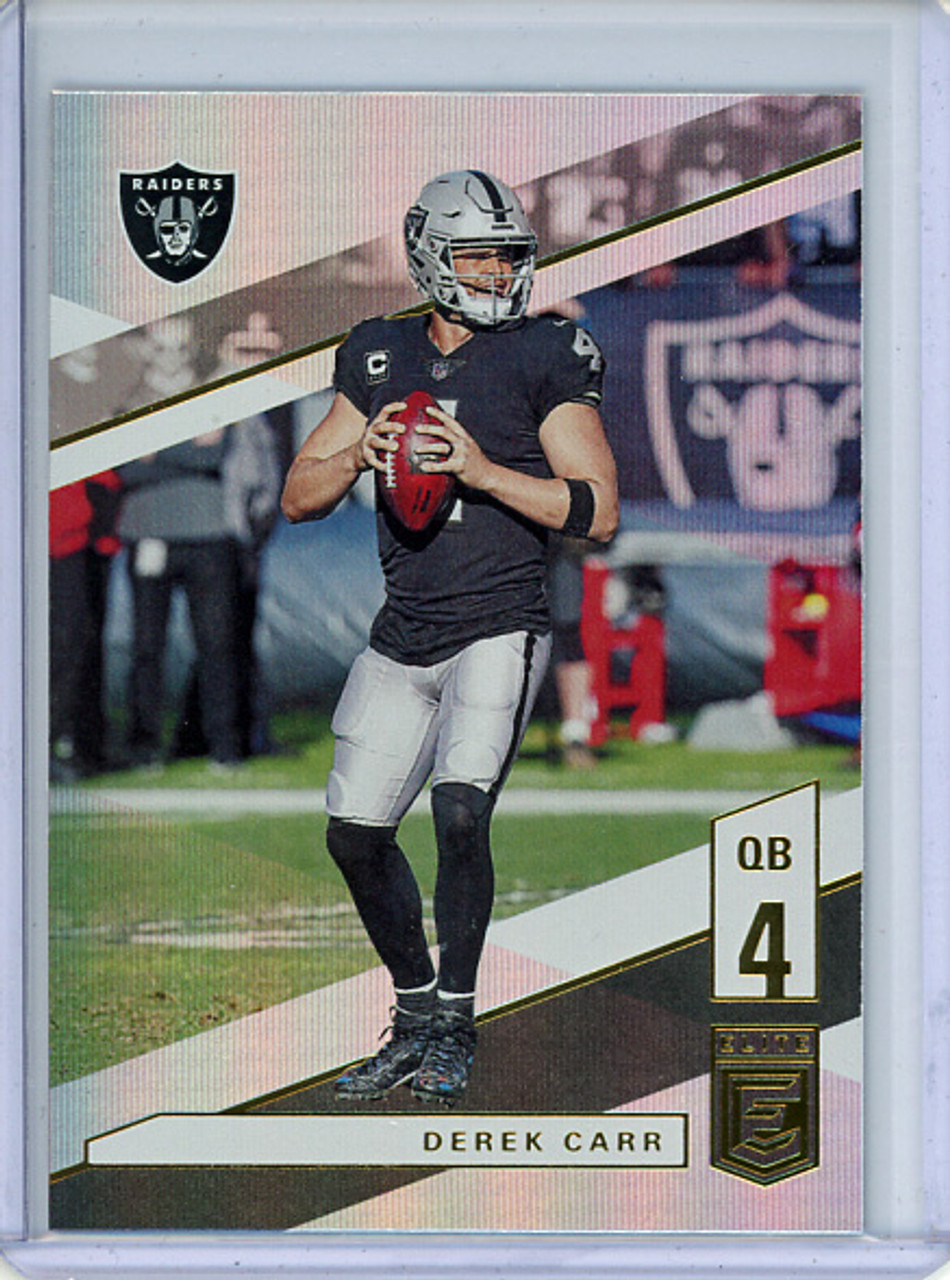 Derek Carr 2019 Donruss Elite #18