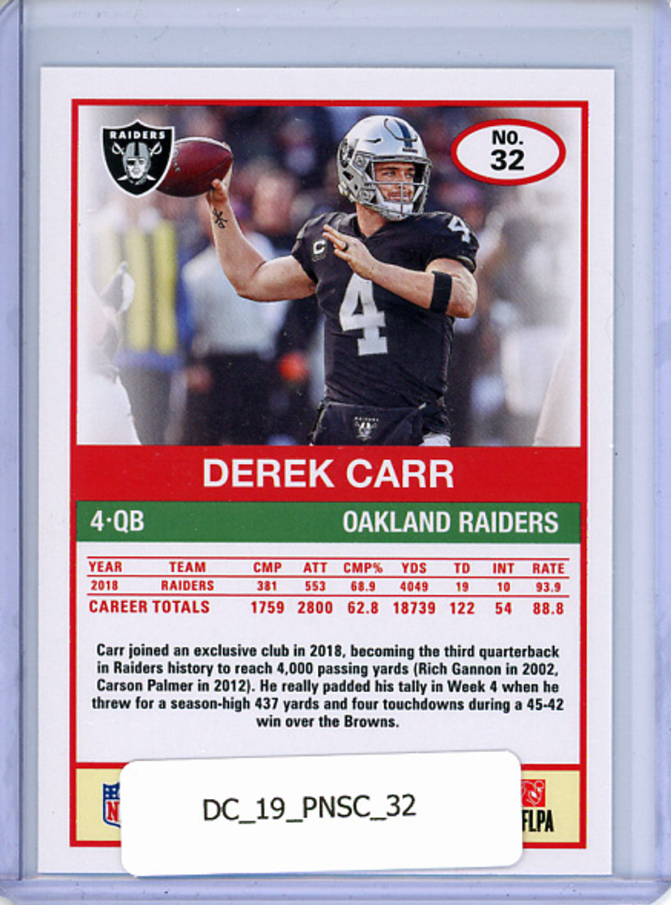 Derek Carr 2019 Score #32