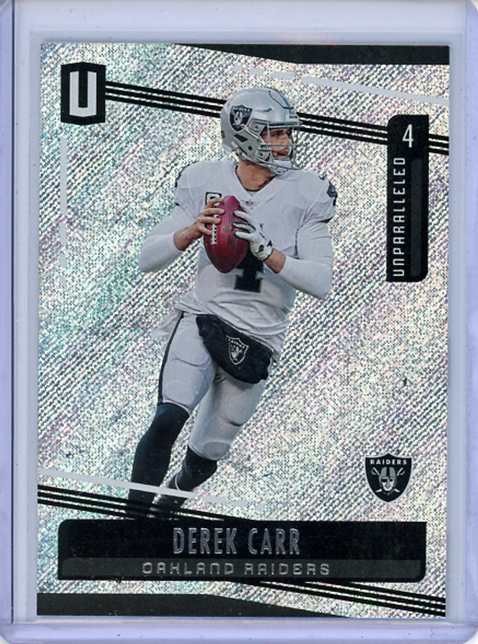 Derek Carr 2019 Unparalleled #76