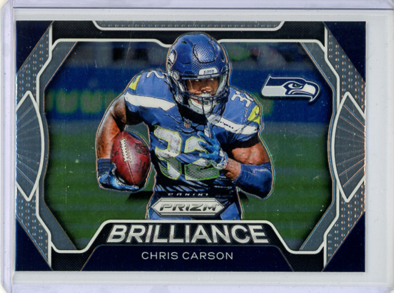 Chris Carson 2019 Prizm, Brilliance #B-CC