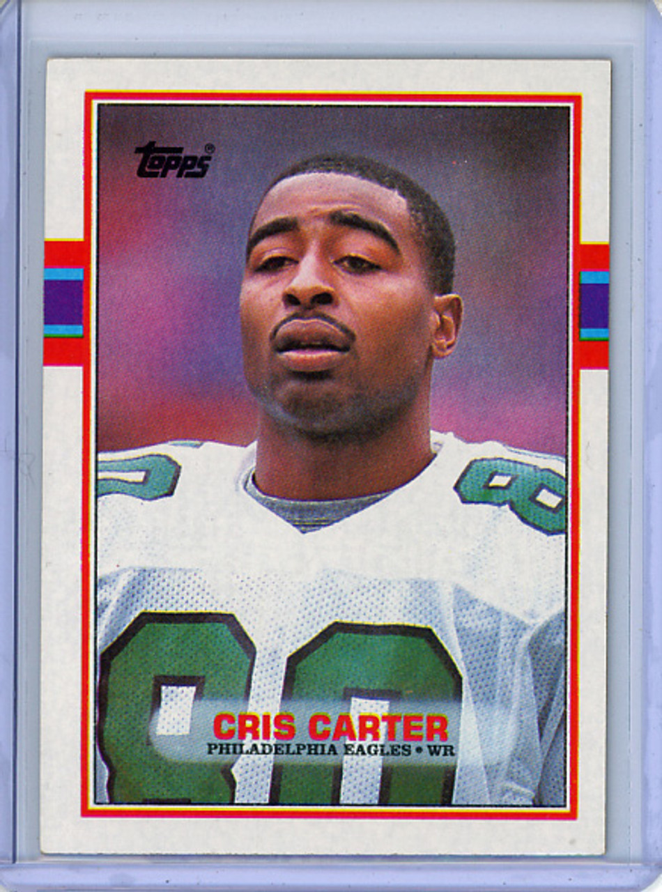 Cris Carter 1989 Topps #121