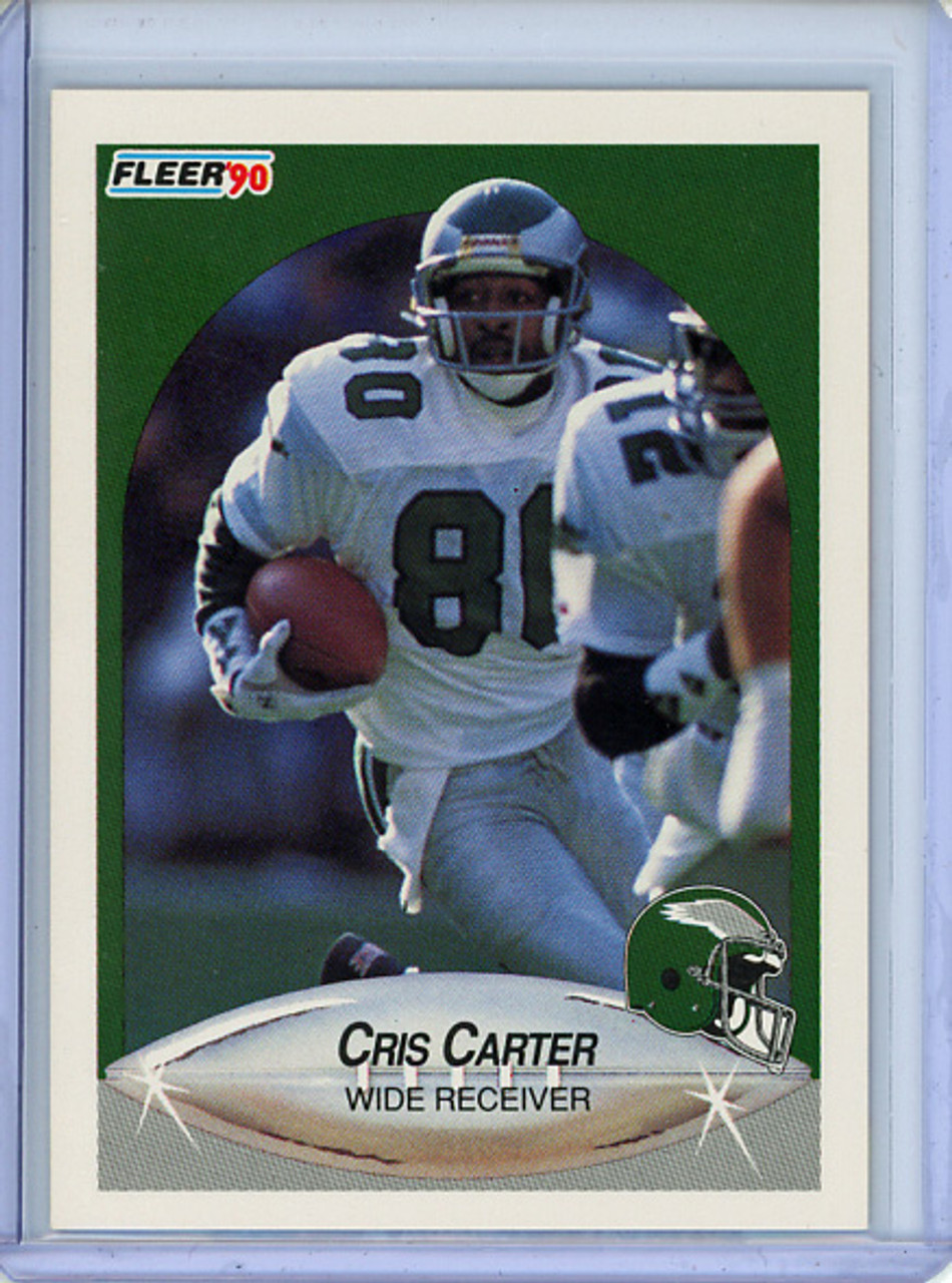 Cris Carter 1990 Fleer #81