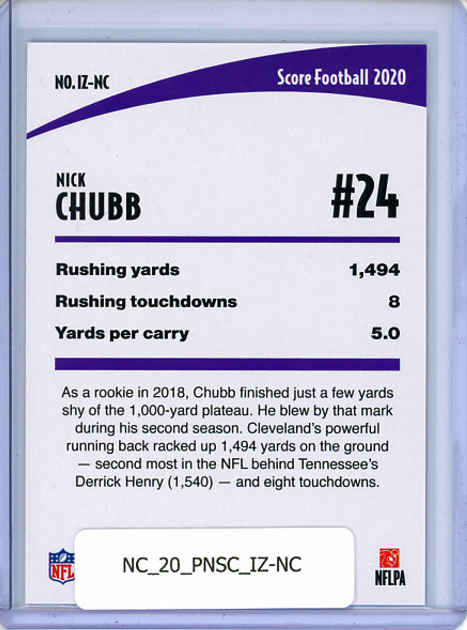 Nick Chubb 2020 Score, In the Zone #IZ-NC