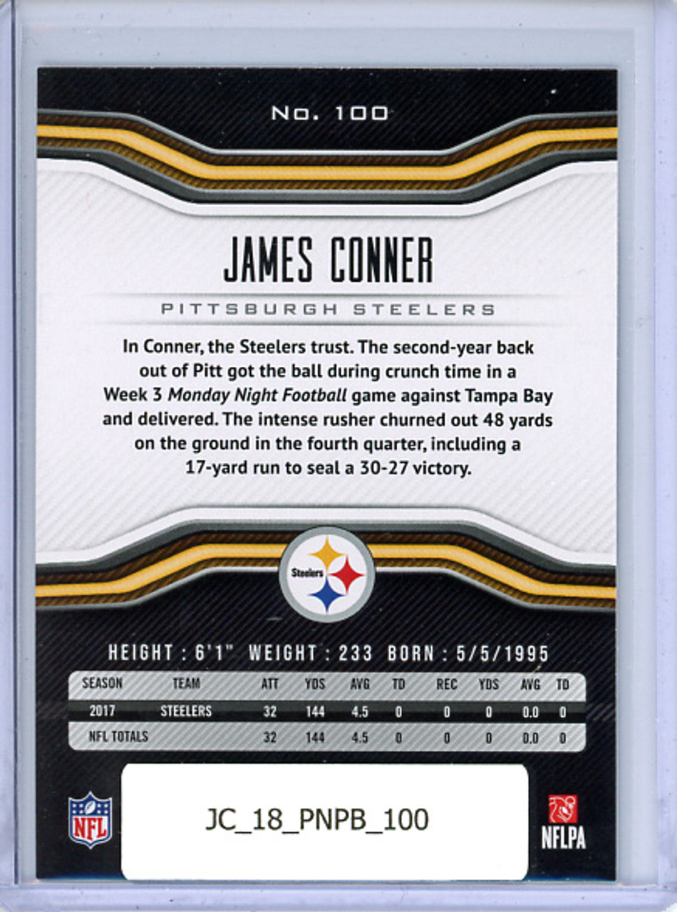 James Conner 2018 Playbook #100