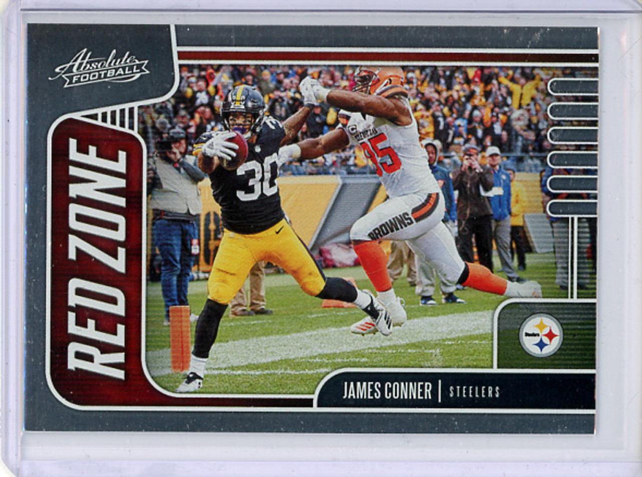 James Conner 2019 Absolute, Red Zone #9