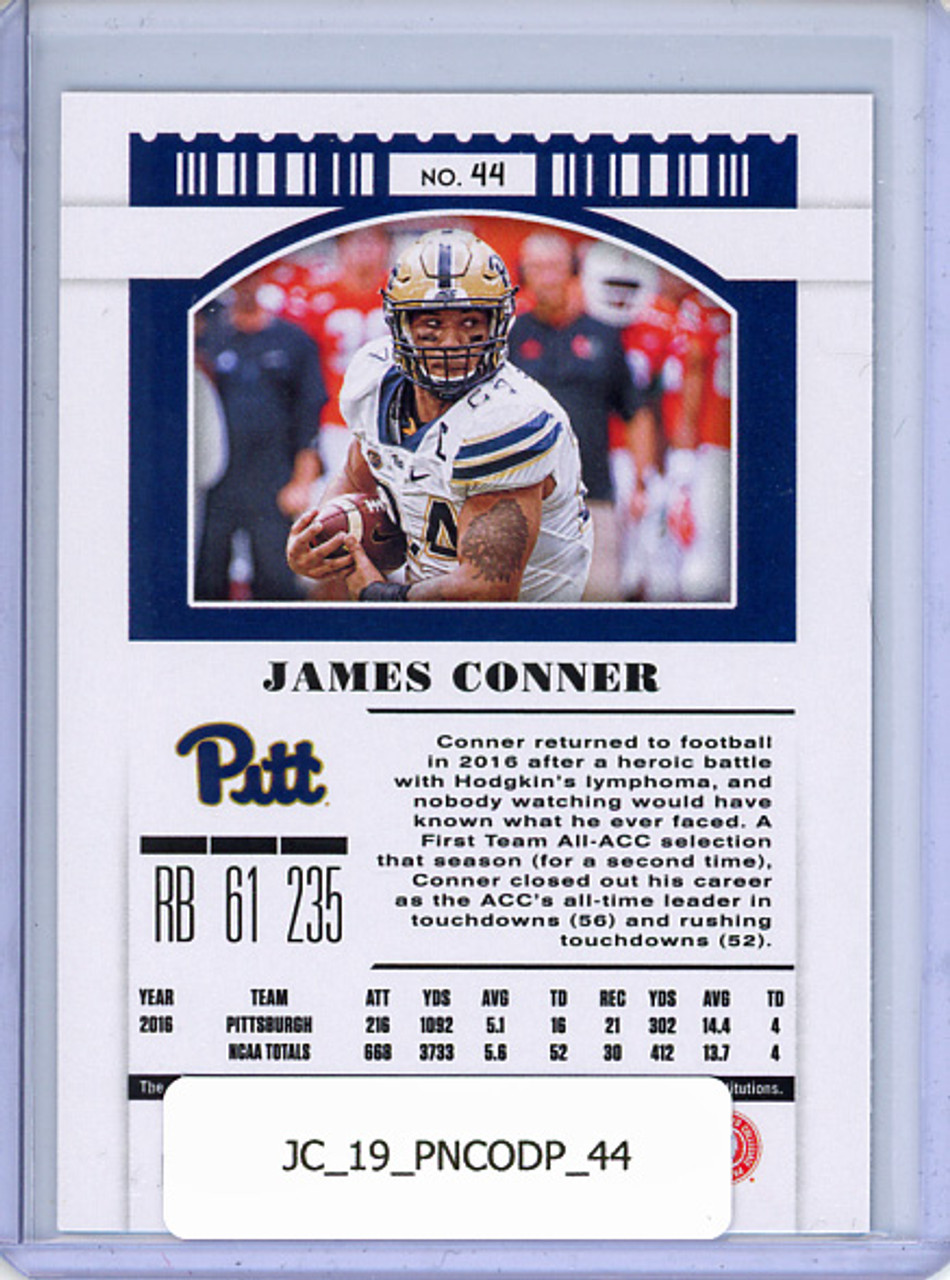 James Conner 2019 Contenders Draft Picks #44