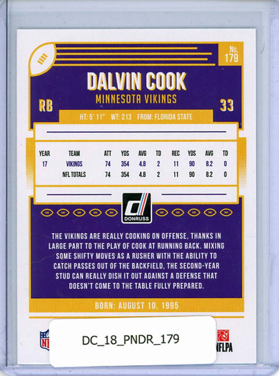 Dalvin Cook 2018 Donruss #179