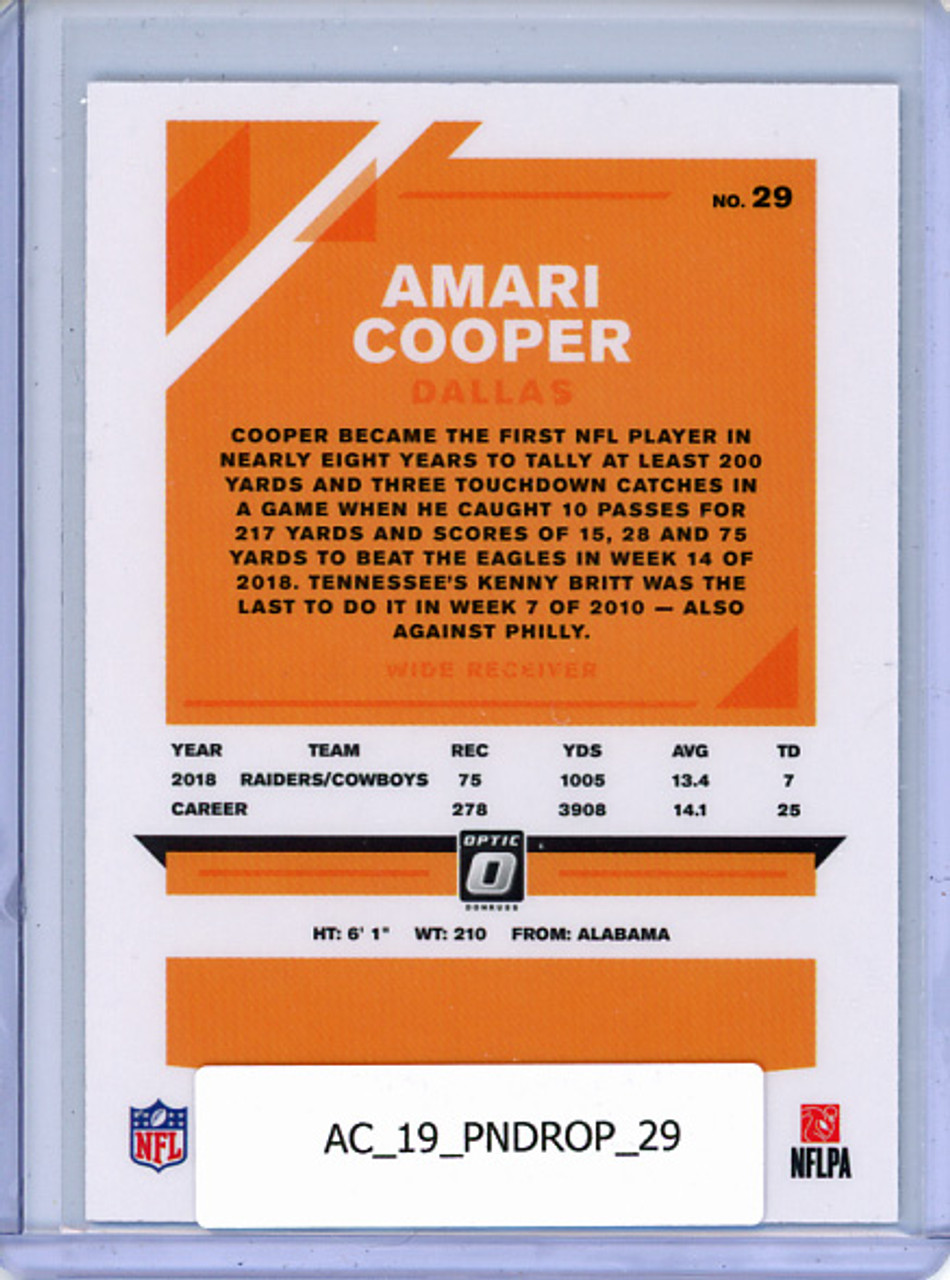 Amari Cooper 2019 Donruss Optic #29