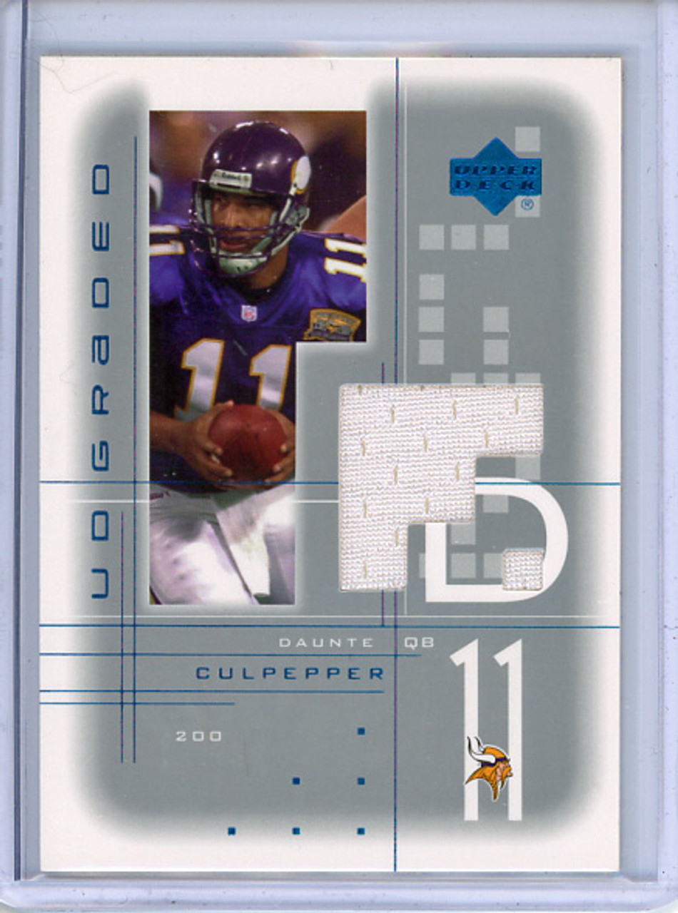 Daunte Culpepper 2001 UD Graded, Jerseys #DC (1)