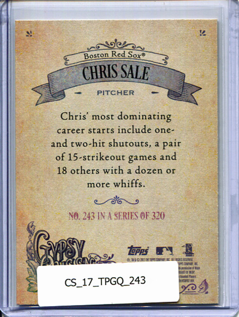 Chris Sale 2017 Gypsy Queen #243