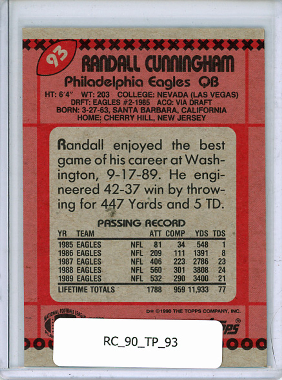 Randall Cunningham 1990 Topps #93
