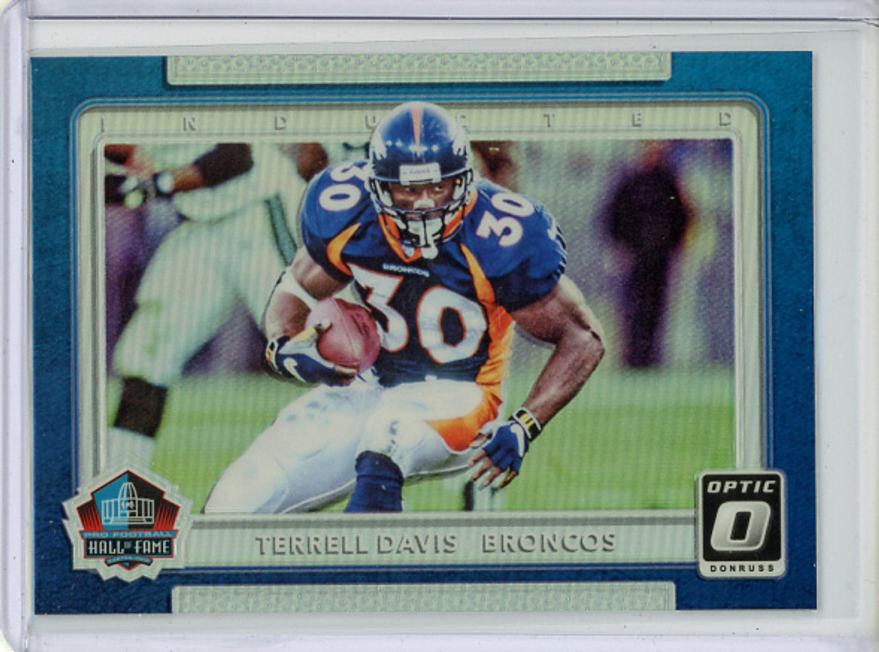 Terrell Davis 2017 Donruss Optic, Inducted #2 Holo