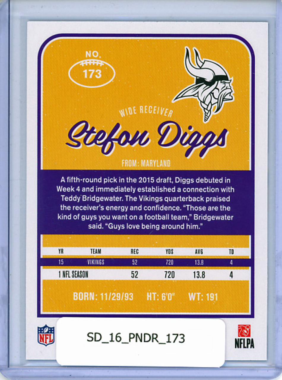 Stefon Diggs 2016 Donruss #173