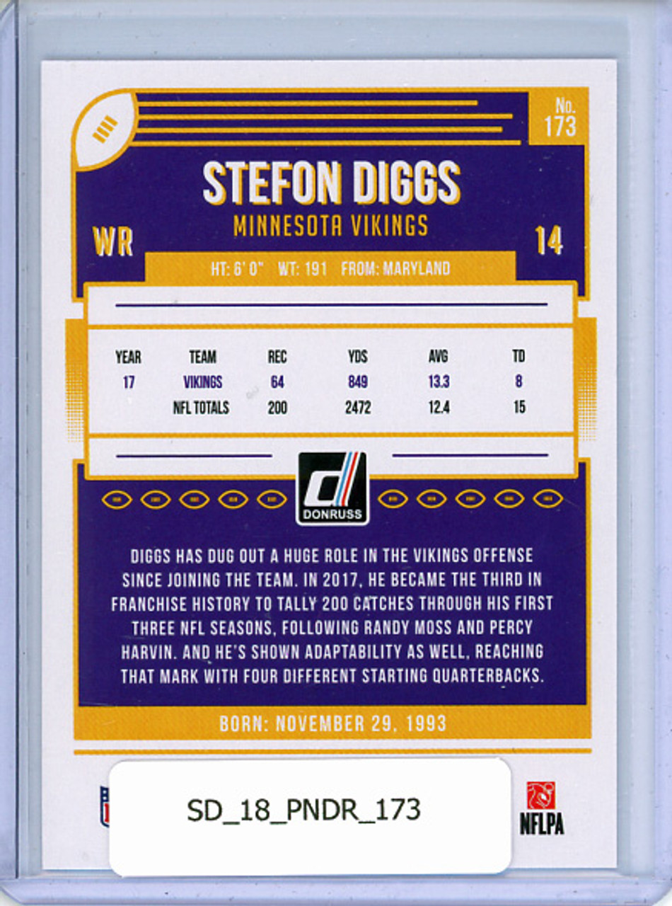 Stefon Diggs 2018 Donruss #173