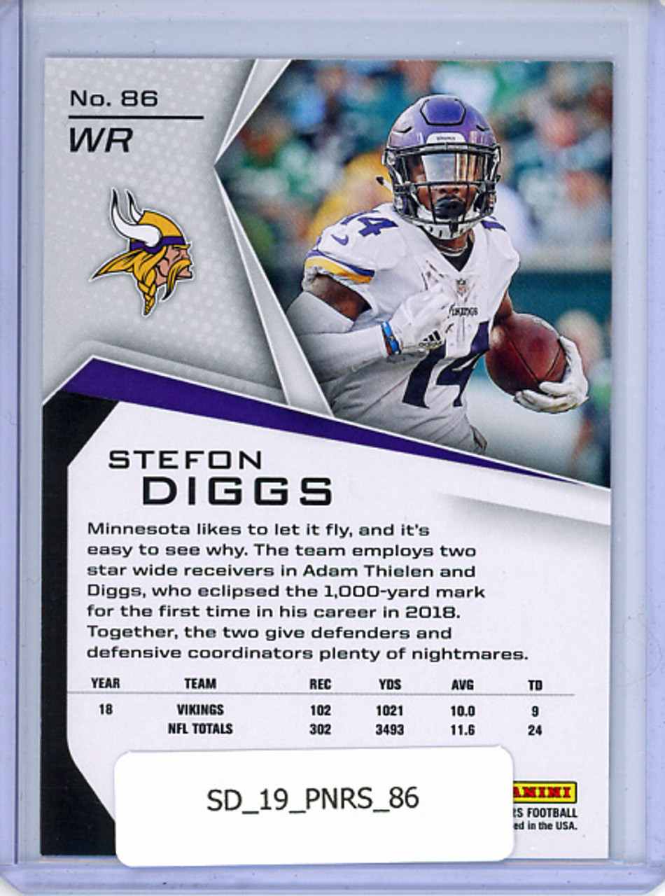 Stefon Diggs 2019 Rookies & Stars #86