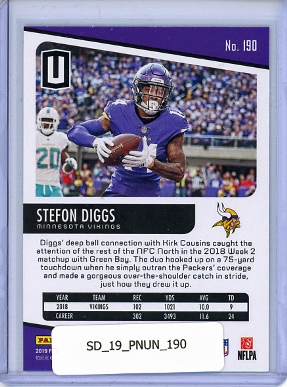 Stefon Diggs 2019 Unparalleled #190