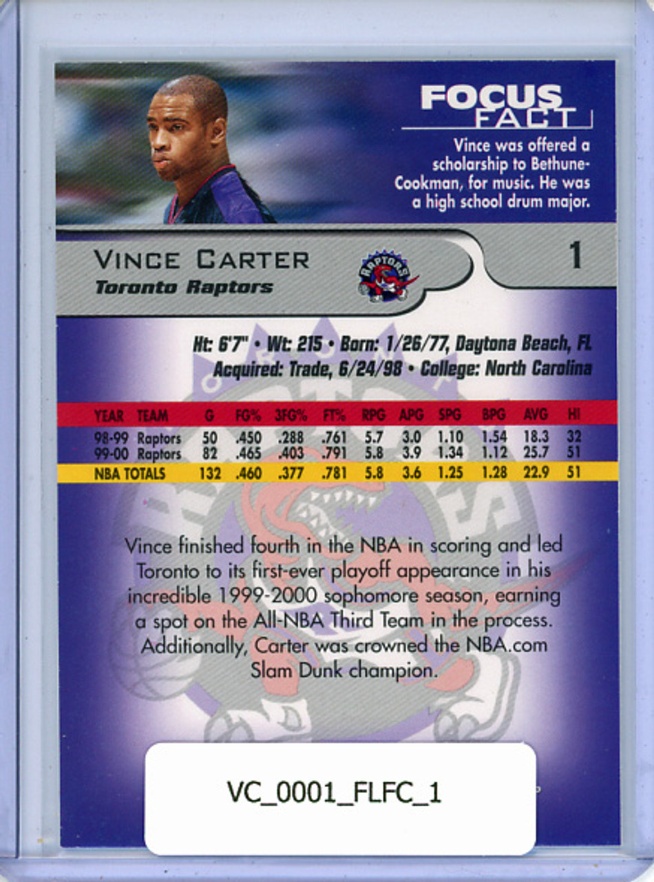Vince Carter 2000-01 Focus #1