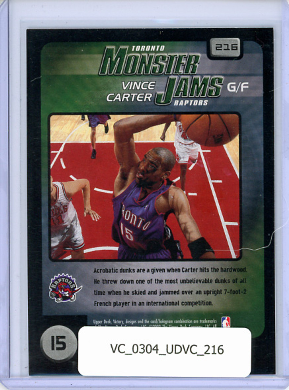 Vince Carter 2003-04 Victory #216 Monster Jams