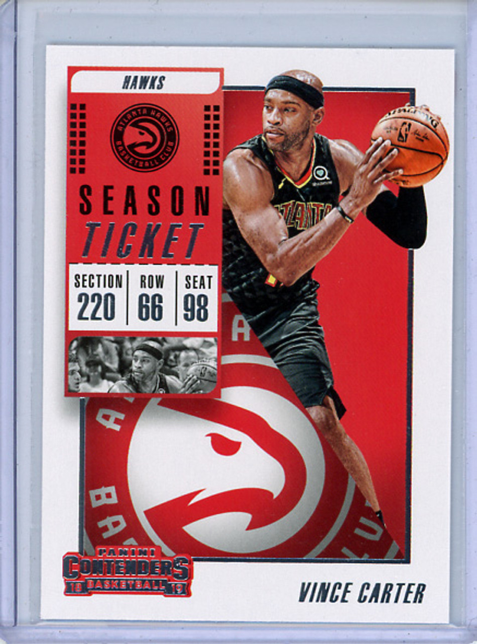 Vince Carter 2018-19 Contenders #22