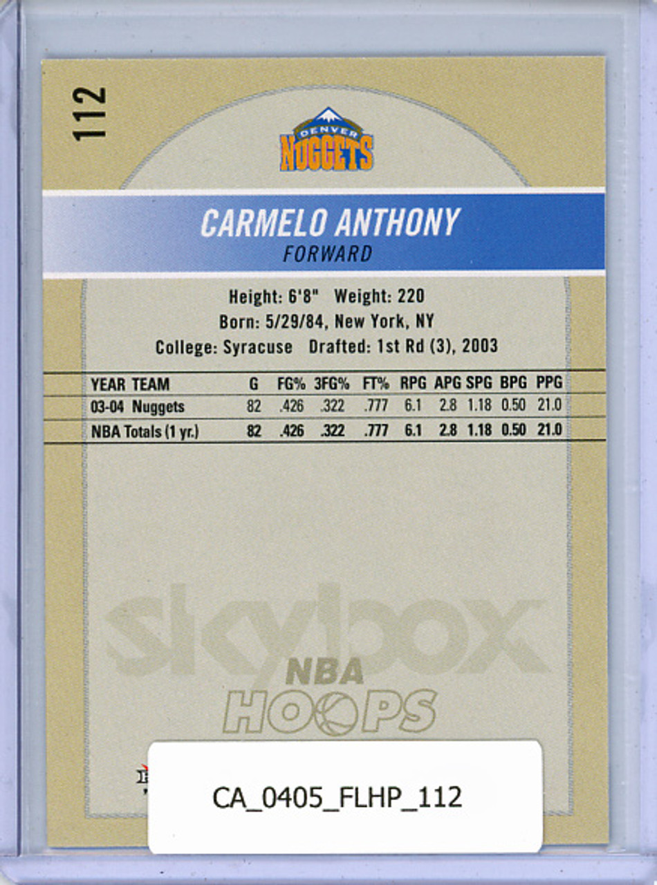 Carmelo Anthony 2004-05 Hoops #112