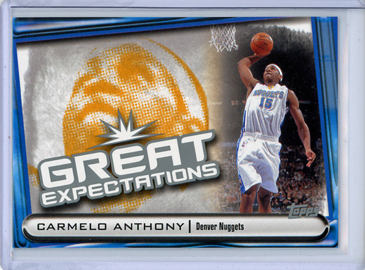 Carmelo Anthony 2004-05 Topps, Great Expectations #GE-CA