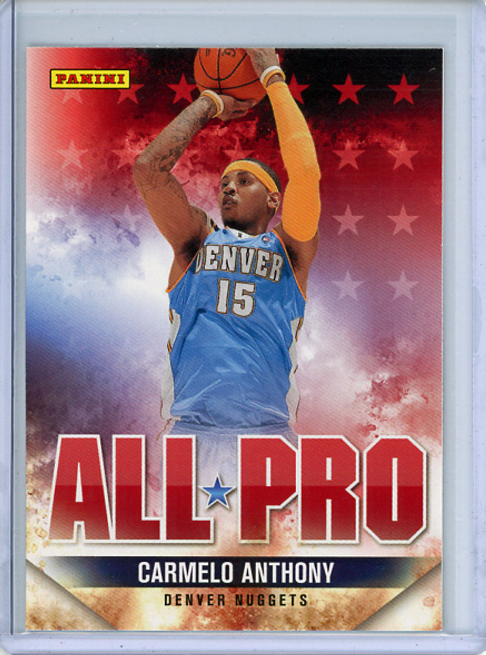 Carmelo Anthony 2009-10 Panini, All-Pro Team #11