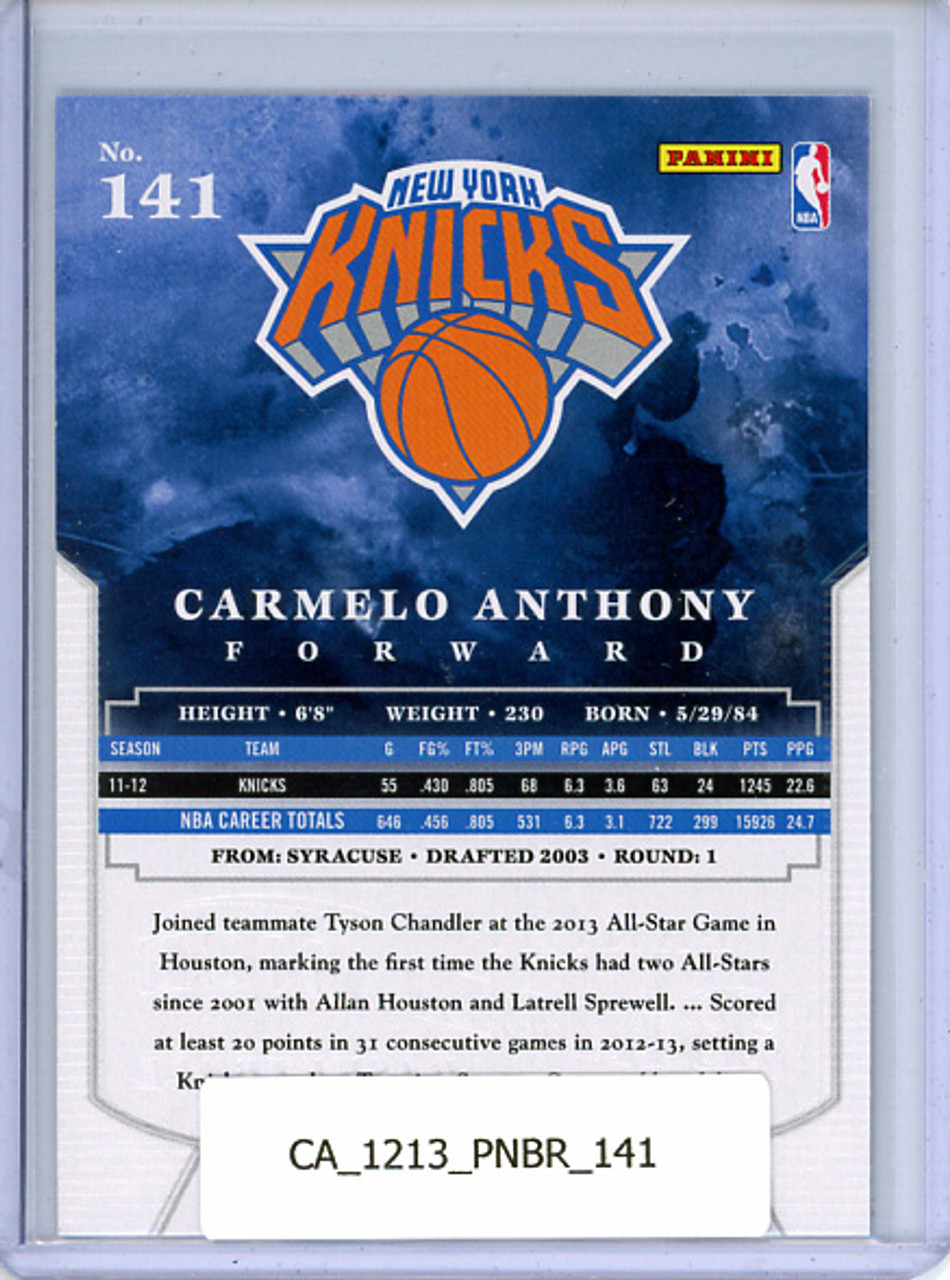 Carmelo Anthony 2012-13 Brilliance #141