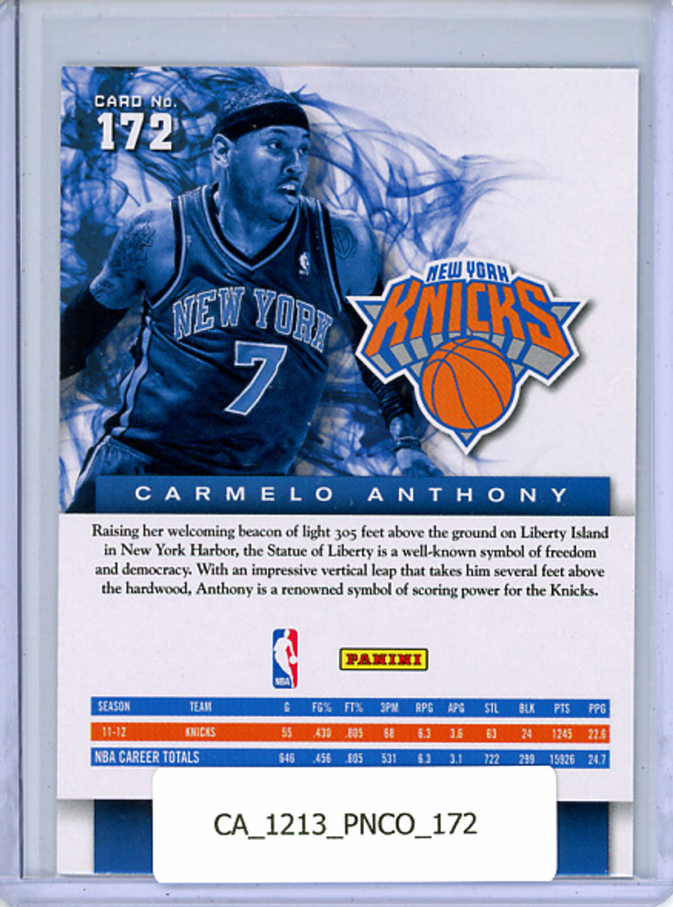 Carmelo Anthony 2012-13 Contenders #172