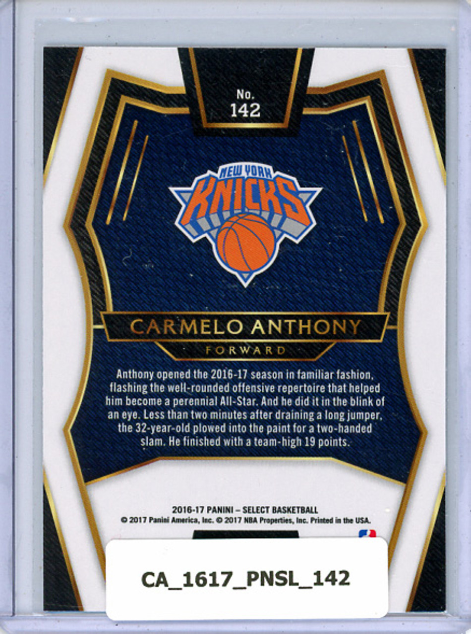 Carmelo Anthony 2016-17 Select #142 Premier Level