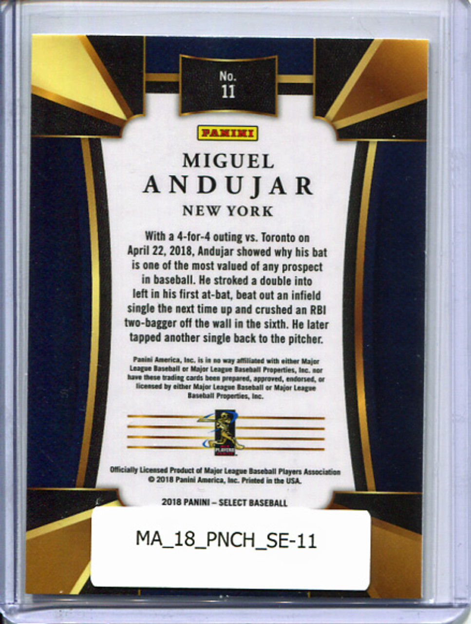 Miguel Andujar 2018 Chronicles, Select #11