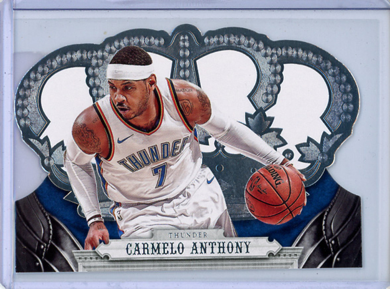 Carmelo Anthony 2017-18 Crown Royale #150