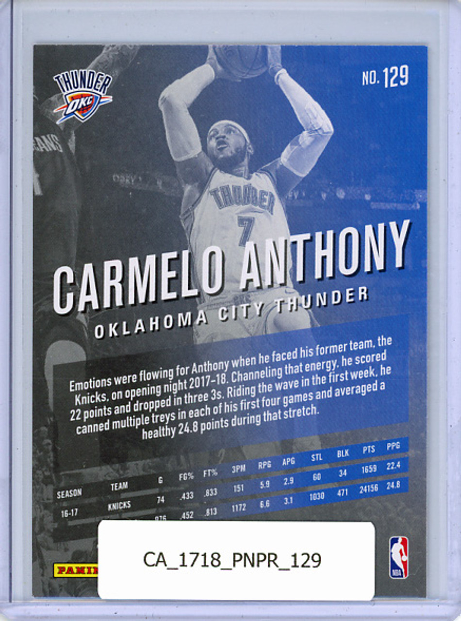 Carmelo Anthony 2017-18 Prestige #129