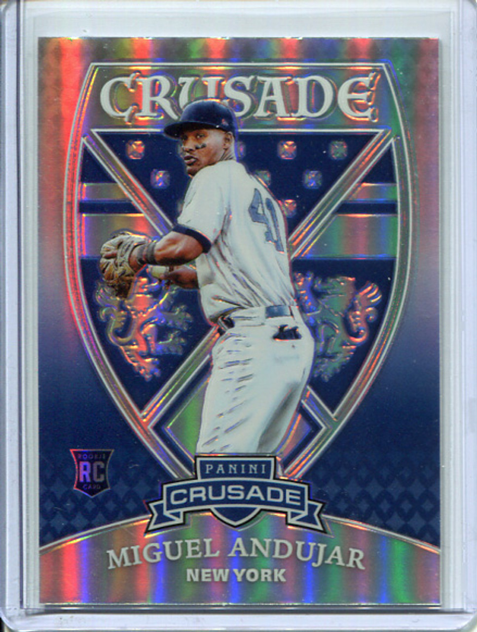 Miguel Andujar 2018 Chronicles, Crusade #9 Holo