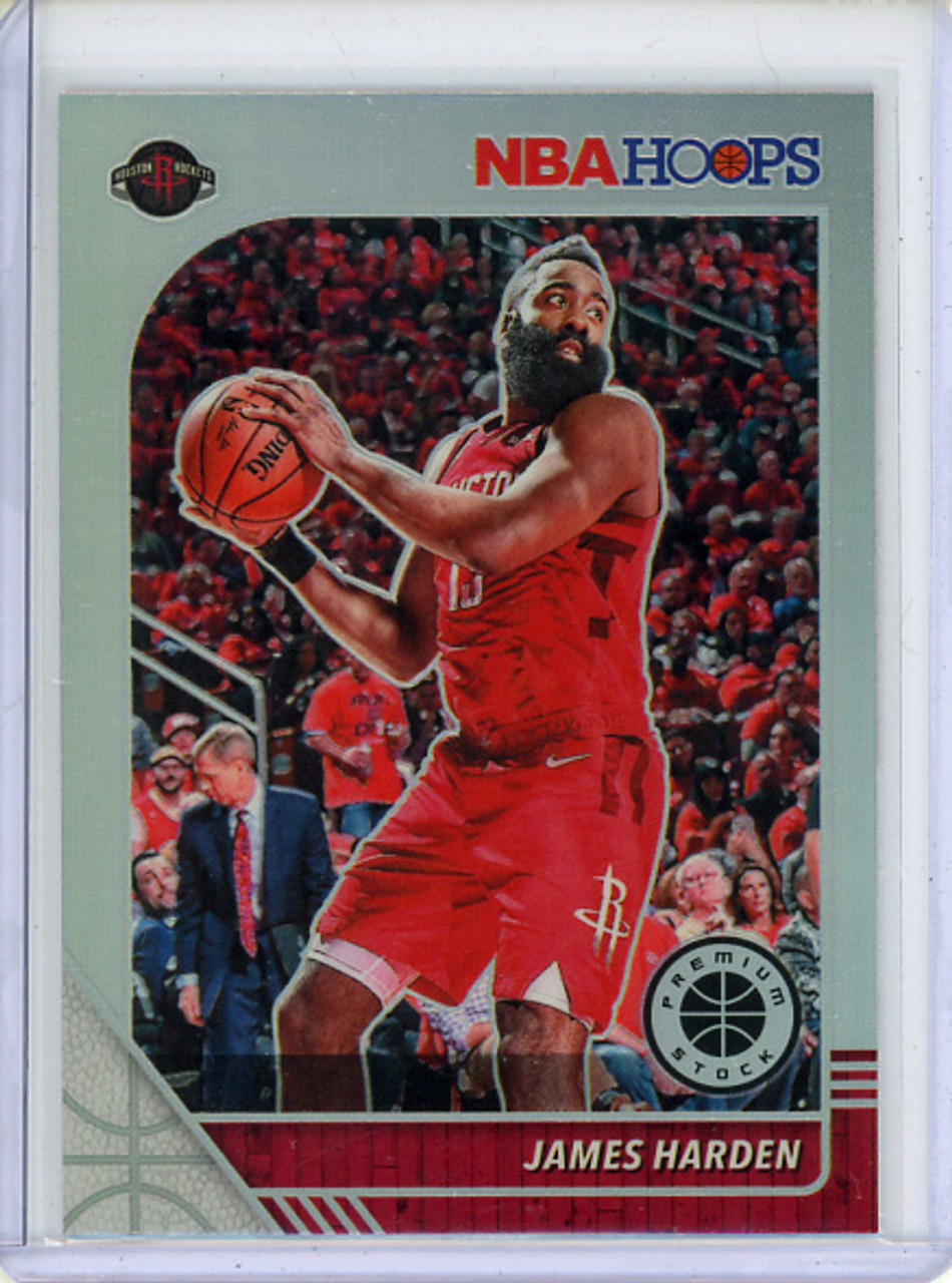 James Harden 2019-20 Hoops Premium Stock #66 Silver