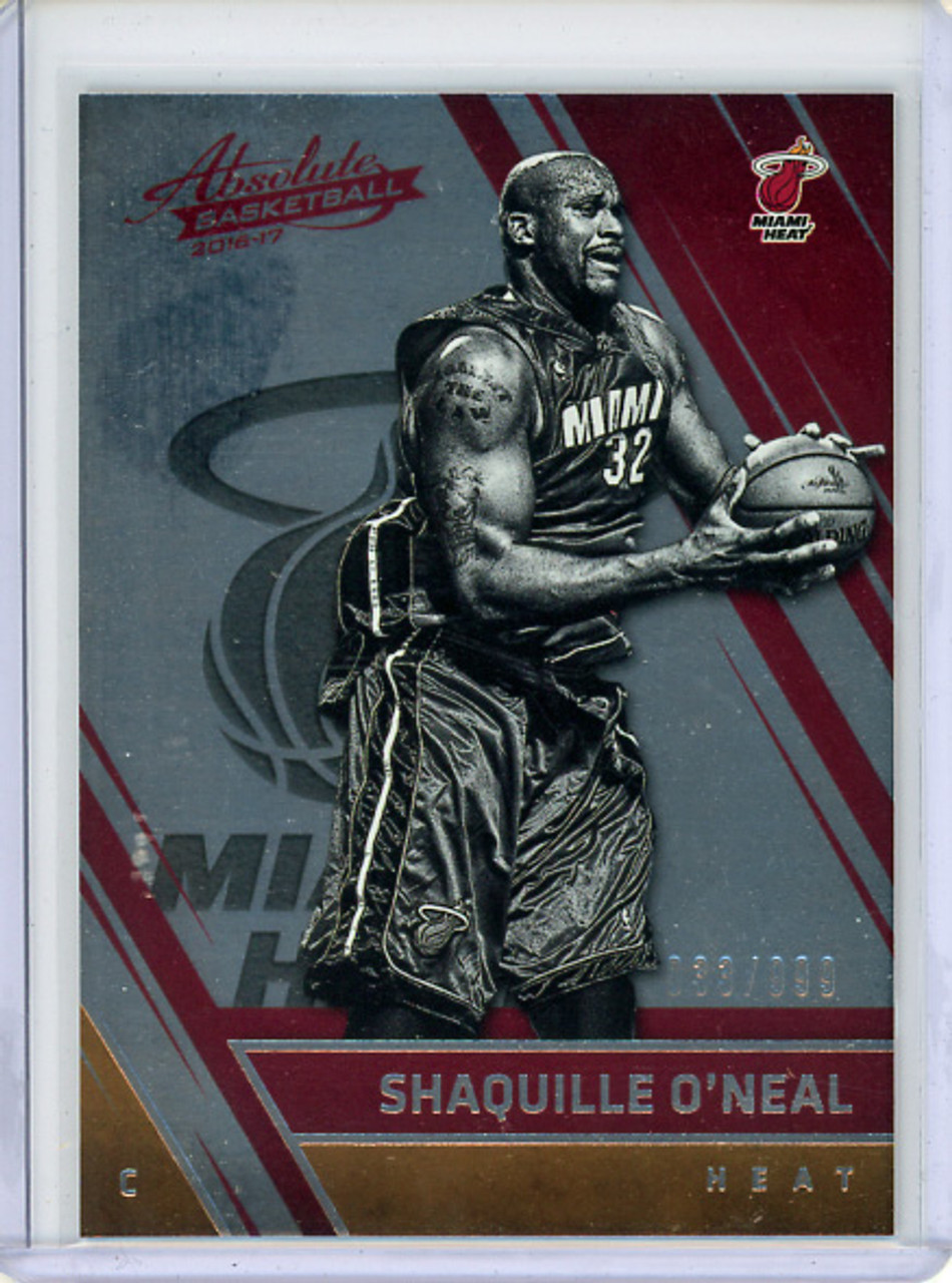 Shaquille O'Neal 2016-17 Absolute #129 (#033/999)